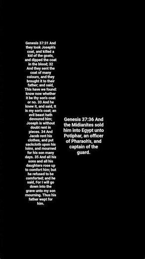 genesis 37:31-36❤️✝️✝️❤️✝️#gospel #genesis37 #christian