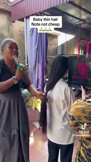 They’ll try to shame Black men for not wanting to date women like this. I don’t care what the reasoning is, but being so insecure that you literally glue someone else’s head onto your hair is insane. The girl in the video has no self awareness at all either…