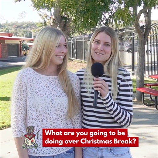 What are you doing over Christmas Break? fuhsd.net | fallbrookhs.org | ivyhigh.org | oasishigh.org #FUHSD #FUHSDschools #Fallbrook #FallbrookSchools #FUHS #Ivy #Oasis #FallbrookHigh #Schools #HighSchools #SouthernCalifornia #California | Fallbrook High School