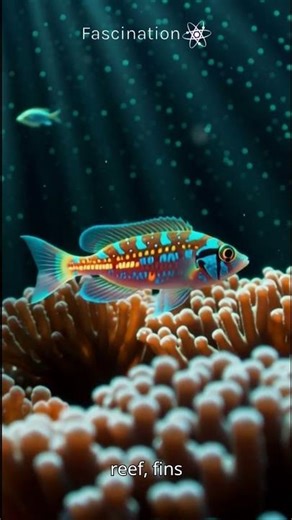 Mandarin dragonet – the ocean's living rainbow! 🌈🐟✨