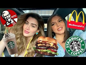 عملت تحدي السيارة اللي قدامنا تحدد أكلنا مع روان بن حسين 😱 شوفوا حصل ايه...🤢