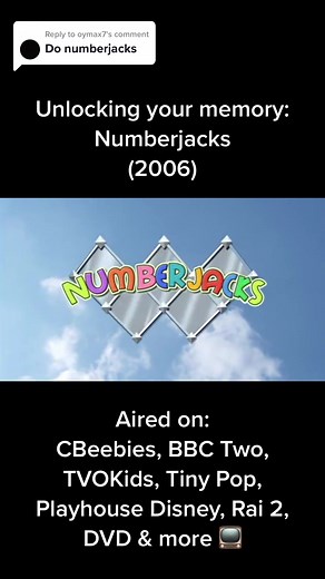 Who was your favourite Numberjacks character? Childhood Nostalgia