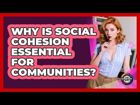 Why Is Social Cohesion Essential For Communities? - The Everyday Why