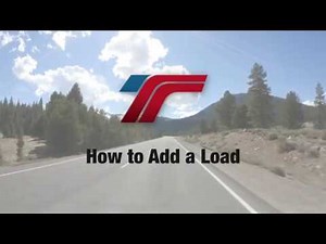 How to Add a Load to the TruckingOffice Pro Load Management System