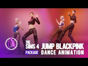 THE SIMS 4 - JUMP BLACKPINK DANCE ANIMATION | DOWNLOAD
