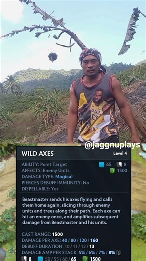 Beastmaster Wild Axes #dota2 #dota2memes #dota #fyp #foryou #viral #shorts #youtube #dota2highlights