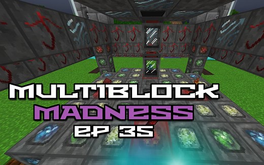 Multiblock【Ep35 净化仪式】我的世界多块疯狂多模组生存实况