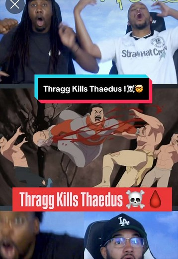 Invincible Season 4 Episode 7 Thragg Kills Thaedus ! ☠️ | Invincible Comic: Invincible Reactors: RTTV Stream : @primevideo . . . #invincibleamazonprime #invincible #omniman #primevideocreator #thragg