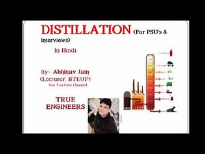DISTILLATION|| Mass Transfer Operation||Important Concepts|| PSU Interview Series||Video 2