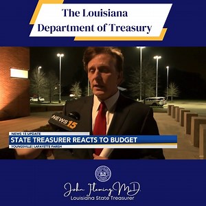 7.2K views · 85 reactions | Last week, Louisiana State Treasurer John...