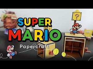 Super Mario Papercraft