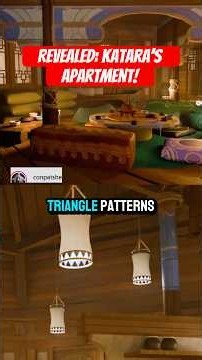 Katara’s apartment REVEALED #avataraang #katara #avatarthelastairbender