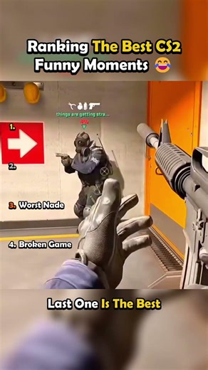 Top 4 The Best Funny Moments In CS2 😂 #cs2 #csgo #cs2moments #cs2memes #shorts