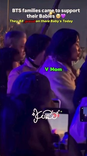 Bts parents proud on their baby’s they came to support BTS