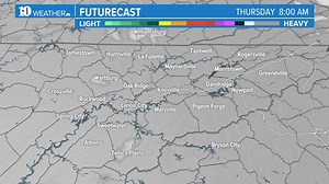 FUTURECAST - No need for the umbrella today with a few fair weather clouds into the afternoon. Enjoy the sunshine! | WBIR Weather