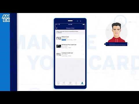 How to Freeze your Card in your AMEX App