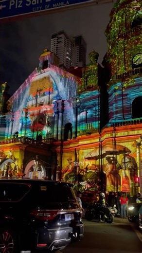 Binondo Projection Mapping Light Show in Binondo Church CNY2026
