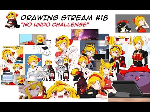 Drawing Fan-art #18, NO UNDO CHALLENGE