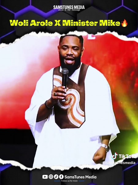 Woli Arole X Minister Mike at the 2nd year anniversary of Friends Fellowship International 🔥 #woliarole #ministermike #worship #goviral #trending