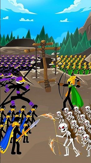 All Generals in God Mod 💀 | Stick War Legacy #stickwar3 #short