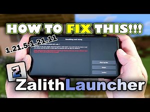 Zalith Launcher Crashing | Fix Error -1 Easily