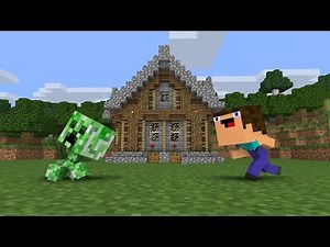 Creeper Encounter - Minecraft Animation (Noob Life Series)