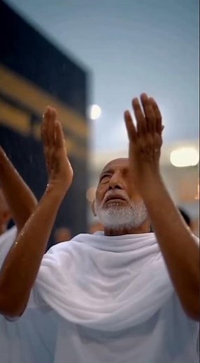 “Ya Rab — Barish Mein Teri Rehmat Rain at Kaaba Emotional Islamic Scene Makkah 8K UHD” #makkah