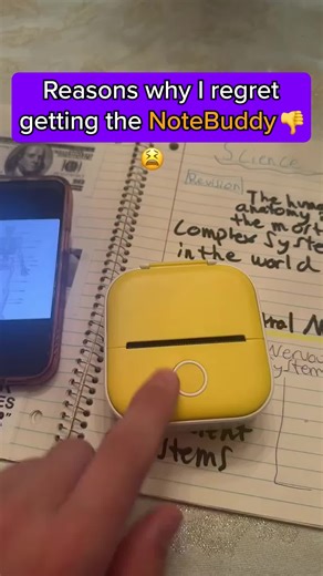 Reasons why I regret getting the NoteBuddy 🤔 #DoodleDash