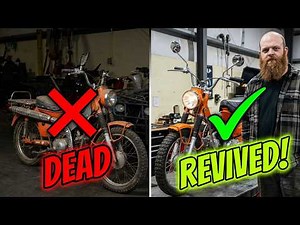 Restoring a Vintage Honda CT90 After Decades 🛠️ Movie After Decades Retro Diy Build