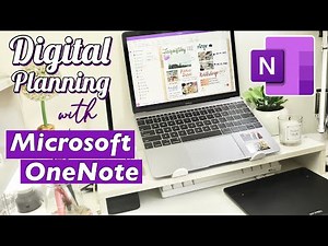 How to Make a Digital Planner in Microsoft OneNote? (ft. XP-Pen Deco Fun S) ❤︎ | Emmy Lou