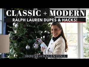 Decorate with us Christmas 2025 + RALPH LAUREN DIY's and Decor Hacks!