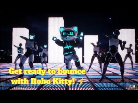 Robo Kitty Beat 🐱 | Techno Rap by the Coolest Robot Cat! (Official Music Video)