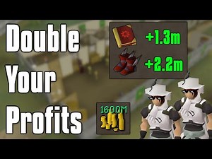 HUGE Flipping Profits Using This Strategy! - OSRS Two Account Flipping Guide