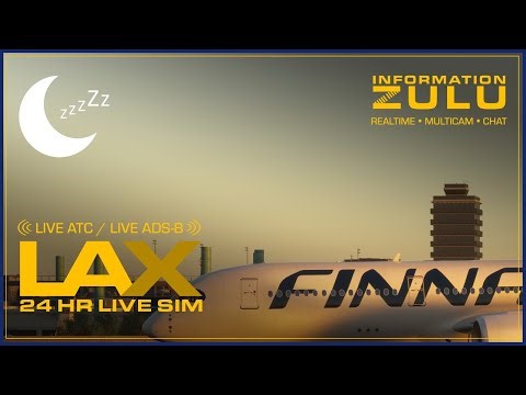 🌙 LAX OVERNIGHT | Cargo & Asia 11p–6a | ADS-B + Real ATC | KLAX LAX | APR 15 2026