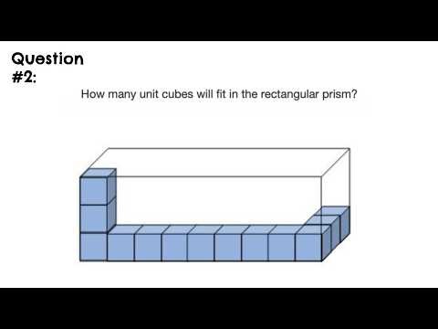 Finding Volume with Unit Cubes