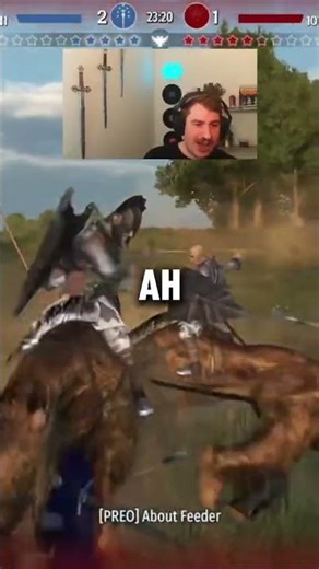 Serving as Pixelated Apollo's bodyguard in multiplayer bannerlords...😂 #bannerlord #mountandblade