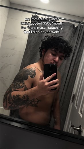 long story short (long): i followed this trans masc bodybuilder on IG, for quite some time. i answered a story poll that had something along the lines of “what prevents you from being consistent” and i chose the option “comparison” and they personally dm me asking deeper questions about why, i genuinely thought it was like a “feedback from the community” kinda thing. they offered to hop on a phone call to talk about it and discuss a strategy to overcome it. i agreed to because why not and again 