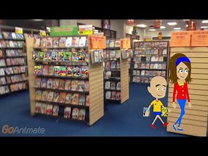 Caillou Gets 2 The Wiggles DVDs at Blockbuster