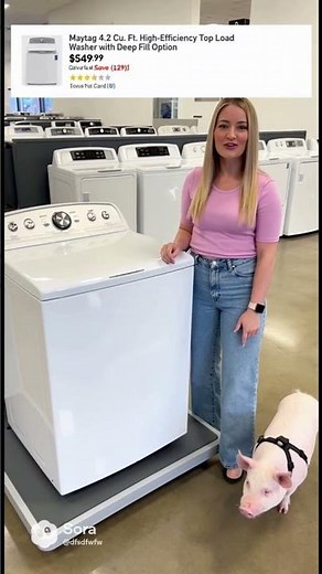 Maytag - 4.2 Cu. Ft. High-Efficiency Top Load Washer with Deep Fill Option - White Model: MTW4205SW