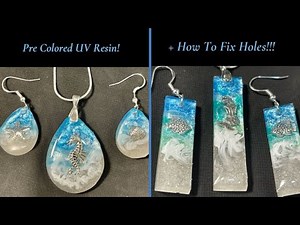 #204 Easy UV Resin Jewelry + How To Fix Bubbles!