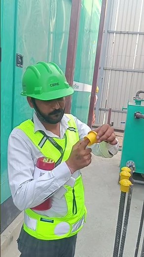 Rebar cap for Human protection #safety.