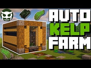 Minecraft: Automatic Kelp Farm | (NO ZERO TICK) (1.17+) | Easy Tutorial