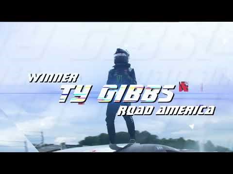 Ty Gibbs Road America Win Glitz