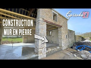 STONE WALL CONSTRUCTION - EP27 - house renovation