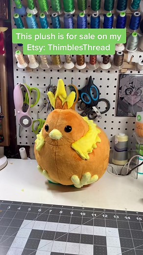 Adorable Torchic Plush - Pokemon Emerald Fan Art