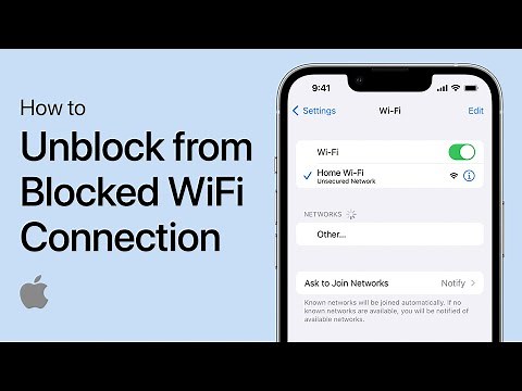 How To Unblock Your Mobile Devices from Blocked WiFi Connection