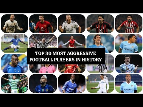 "TOP 30 MOST AGGRESSIVE FOOTBALL PLAYERS OF ALL TIMES 🔥 | LEGENDS WHO FEARED NO ONE"