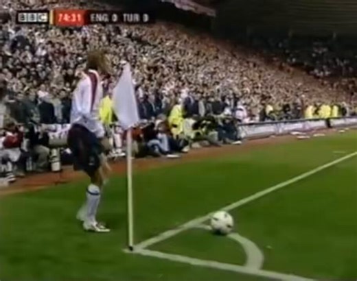 23 years ago today:Super-sub Darius Vassell opens the scoring against Turkey at the Stadium Of Light, after 75 mins of a feisty affair.Cue pandemonium in the stands…