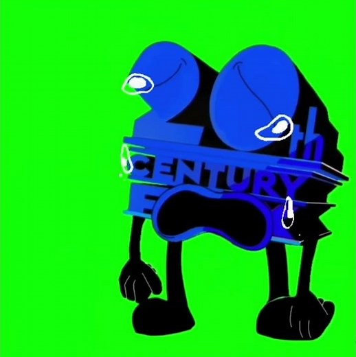 20th century fox crying green screen
