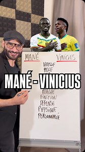 Sadio Mané - Vinicius Junior | Vos avis en commentaire ! #Senegal #Brazil #Mane #Vinicius #Football | Footavu